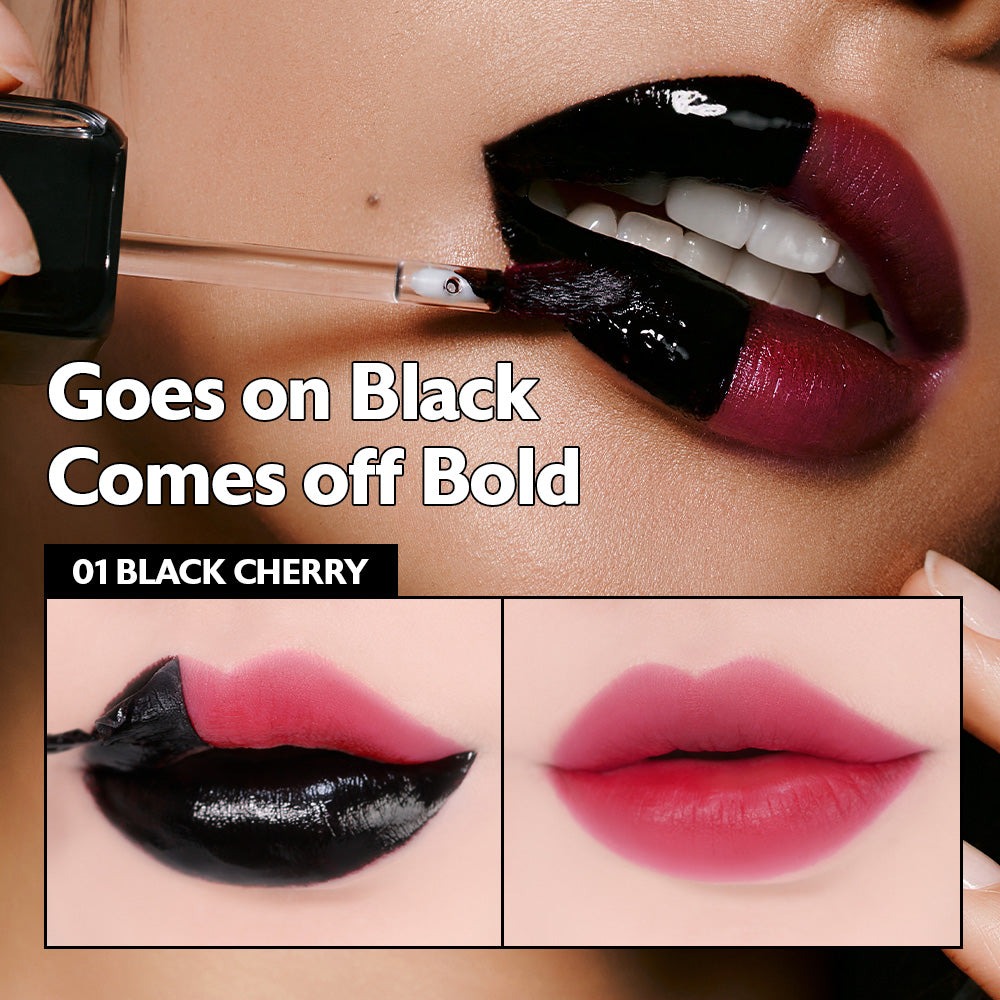 Black peel off Lip Tattoo