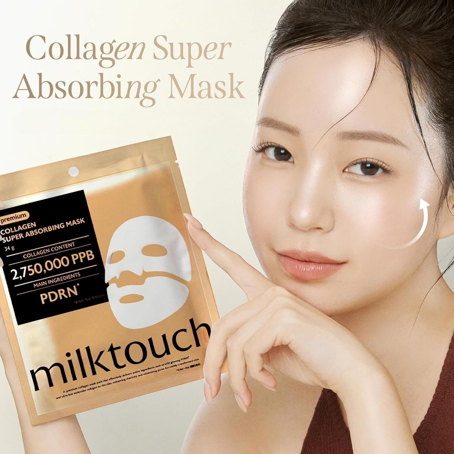 milktouch Collagen Super Absorbing Mask