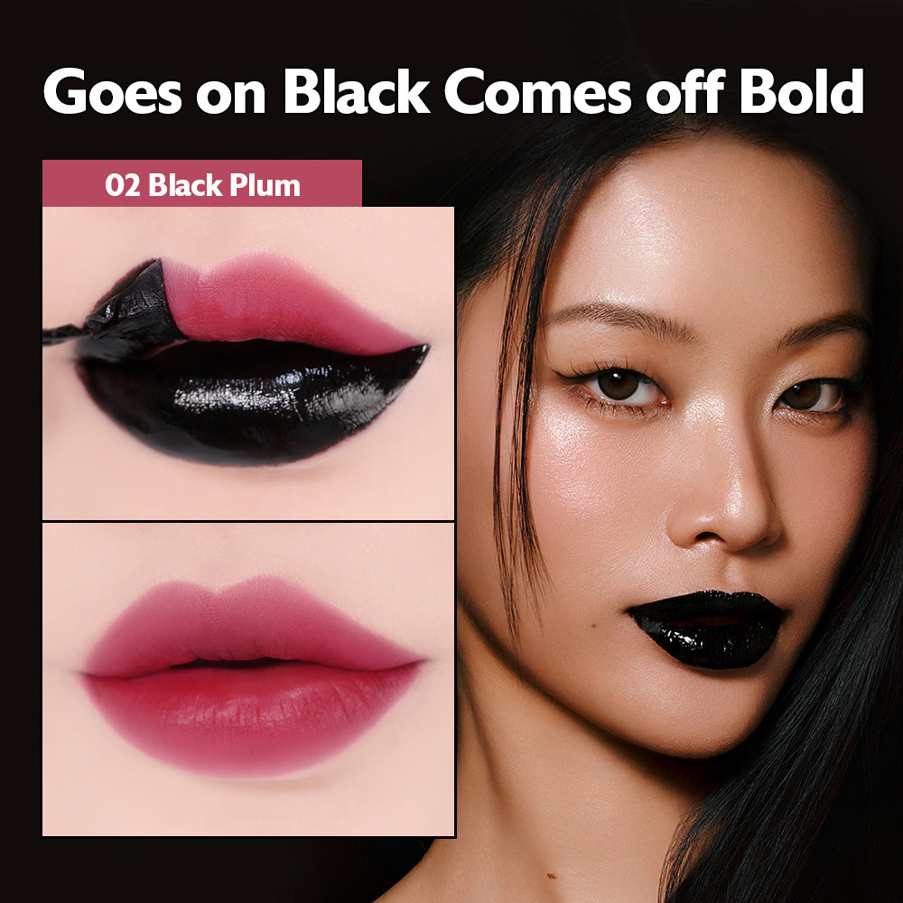 Black peel off Lip Tattoo