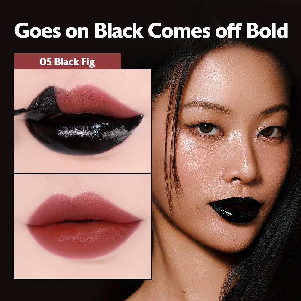 Black peel off Lip Tattoo