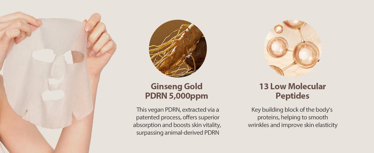 Wild Ginseng Gold PDRN Daily Special Mask (30 sheets) 330g